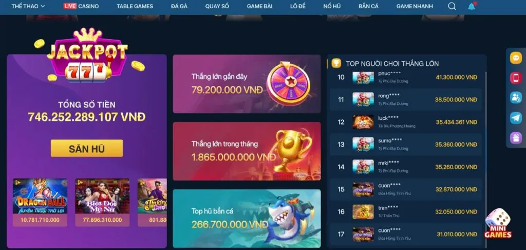 Hỗ trợ đa nền tảng, ứng dụng di động cbvip777